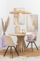 Cleo Vase Glass Amber S