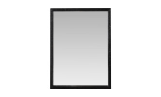 Mirror Rectangular Wood Black M