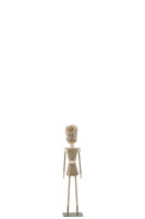 Soldier Fur Hat Metal Grey S (7x5x32cm)