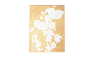 Fortuna Oak Frame Wall Decoration by Malerifabrikken