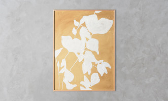 Fortuna Oak Frame Wall Decoration by Malerifabrikken