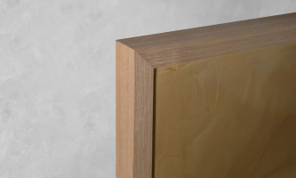 Fortuna Oak Frame Wall Decoration by Malerifabrikken
