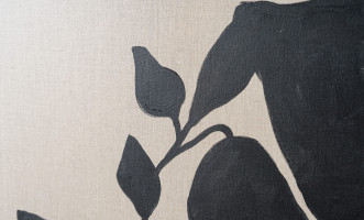 Fortuna Black Wall Decoration
