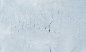 Blue Inside Wall Decoration Black by Malerifabrikken