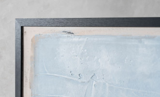 Blue Inside Wall Decoration Black by Malerifabrikken