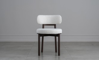 Davis Chair (Fabric: EASY BOUCLE col.01 Linen)