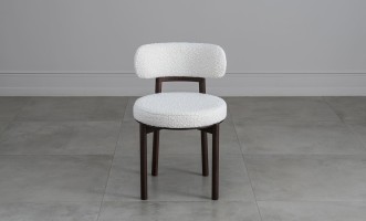 Davis Chair (Fabric: EASY BOUCLE col.01 Linen)