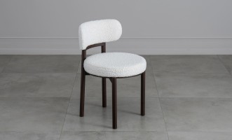 Davis Chair (Fabric: EASY BOUCLE col.01 Linen)