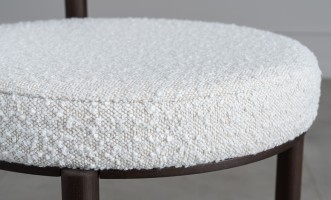 Davis Chair (Fabric: EASY BOUCLE col.01 Linen)