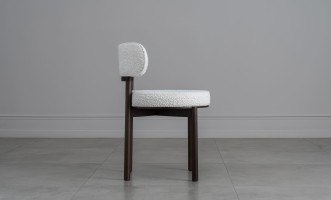 Davis Chair (Fabric: EASY BOUCLE col.01 Linen)