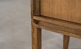 City Bed table Honey Oak color