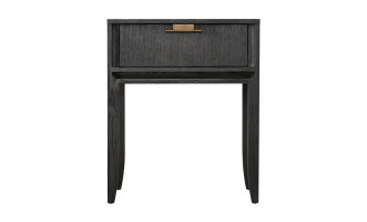 City Tall Bedside table Grey Oak color