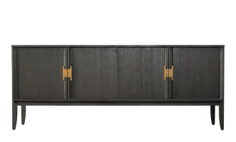City Media Console Grey Oak color  