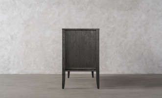 City Media Console Grey Oak color  