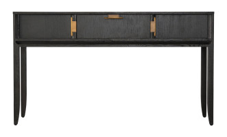City Console Table Grey Oak color  