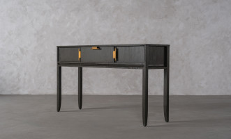 City Console Table Grey Oak color  