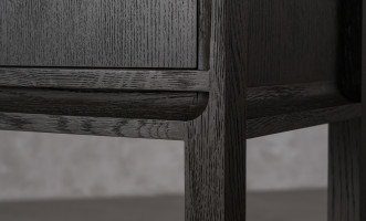 City Console Table Grey Oak color  