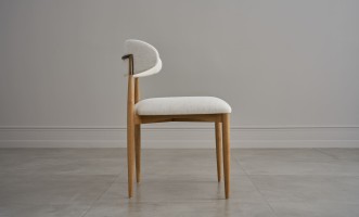 Bradley Dining Chair Light (Nomad Snow)