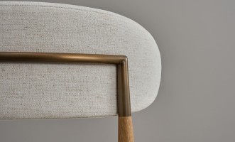 Bradley Dining Chair Light (Nomad Snow)