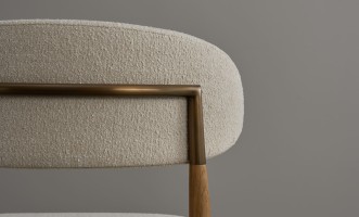 Bradley Dining Chair Light (Cushing Snow)