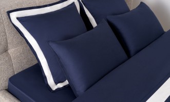Reverie Pillowcase Mood Indigo 65x65 cm (set of 2)