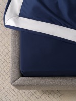 Fitted Sheet Mood Indigo 160x200 cm