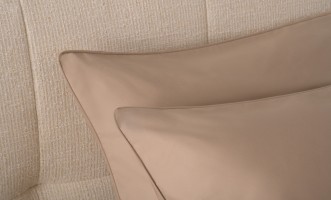 Sense Pillowcase Plaza Taupe 70x70 cm (set of 2)