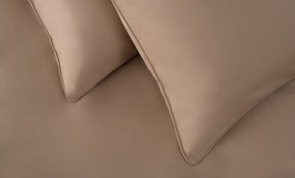 Sense Pillowcase Plaza Taupe 70x70 cm (set of 2)