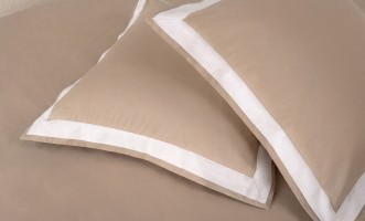 Reverie Pillowcase Plaza Taupe 50x75 cm (set of 2)