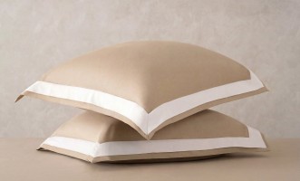 Reverie Pillowcase Plaza Taupe 65x65 cm (set of 2)