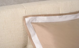 Reverie Pillowcase Plaza Taupe 65x65 cm (set of 2)