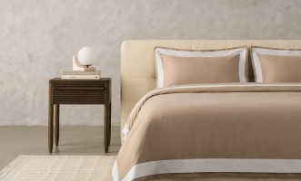 Reverie Duvet Cover Plaza Taupe 160x200 cm
