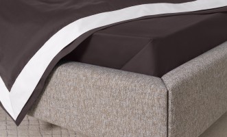 Flat Sheet Plum Kitten 260x270 cm