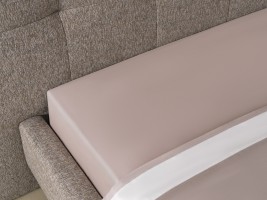 Fitted Sheet Vapor Blue 120x200 cm