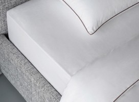 Fitted Sheet White 180x200 cm