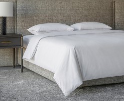 City Duvet Cover White/Vapor Blue 240x220 cm
