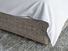 City Duvet Cover White/Mood Indigo 160x200 cm