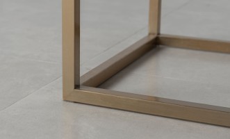 Cubo Banquette 160 cm with center leg (Fabric: ART-DECO SOHO Col. SILVER (Cat. 3))