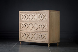 Shanghai Chest of 3 drawers natural-light