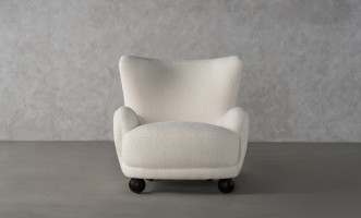 Elliot Armchair (oslo ivory)