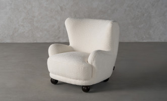 Elliot Armchair (oslo ivory)