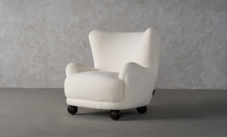 Elliot Armchair (oslo ivory)