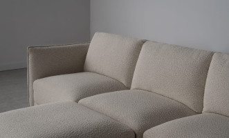 Monterey Sofa with Ottoman (Fabric A3083 COL 13A)