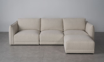 Monterey Sofa with Ottoman (Fabric A3083 COL 13A)