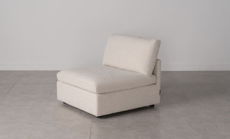 Flow Armless Sofa Section (LOT2 fabric)