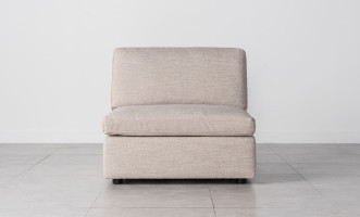 Flow Armless Sofa Section (A2766 fabric)