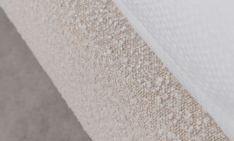 Carolina Bed King Size 203x182 cm (fabric LOT2)