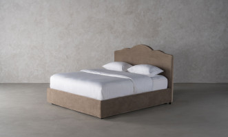 Sanderlight Bed 180x200 cm (Roy005 velvet mink)
