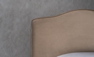Sanderlight Bed 180x200 cm (Roy005 velvet mink)