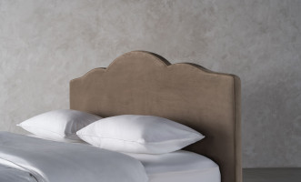 Sanderlight Bed 180x200 cm (Roy005 velvet mink)